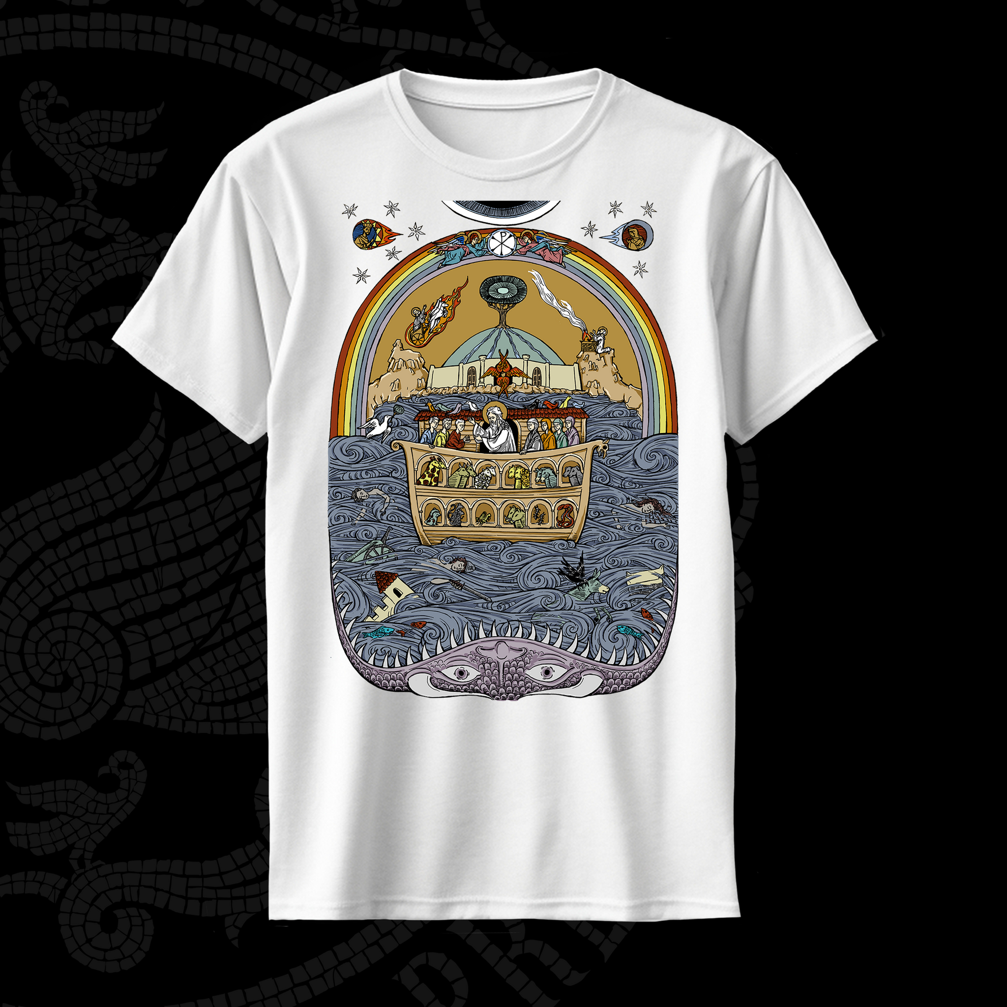 Noah and the Cosmic Flood Tee