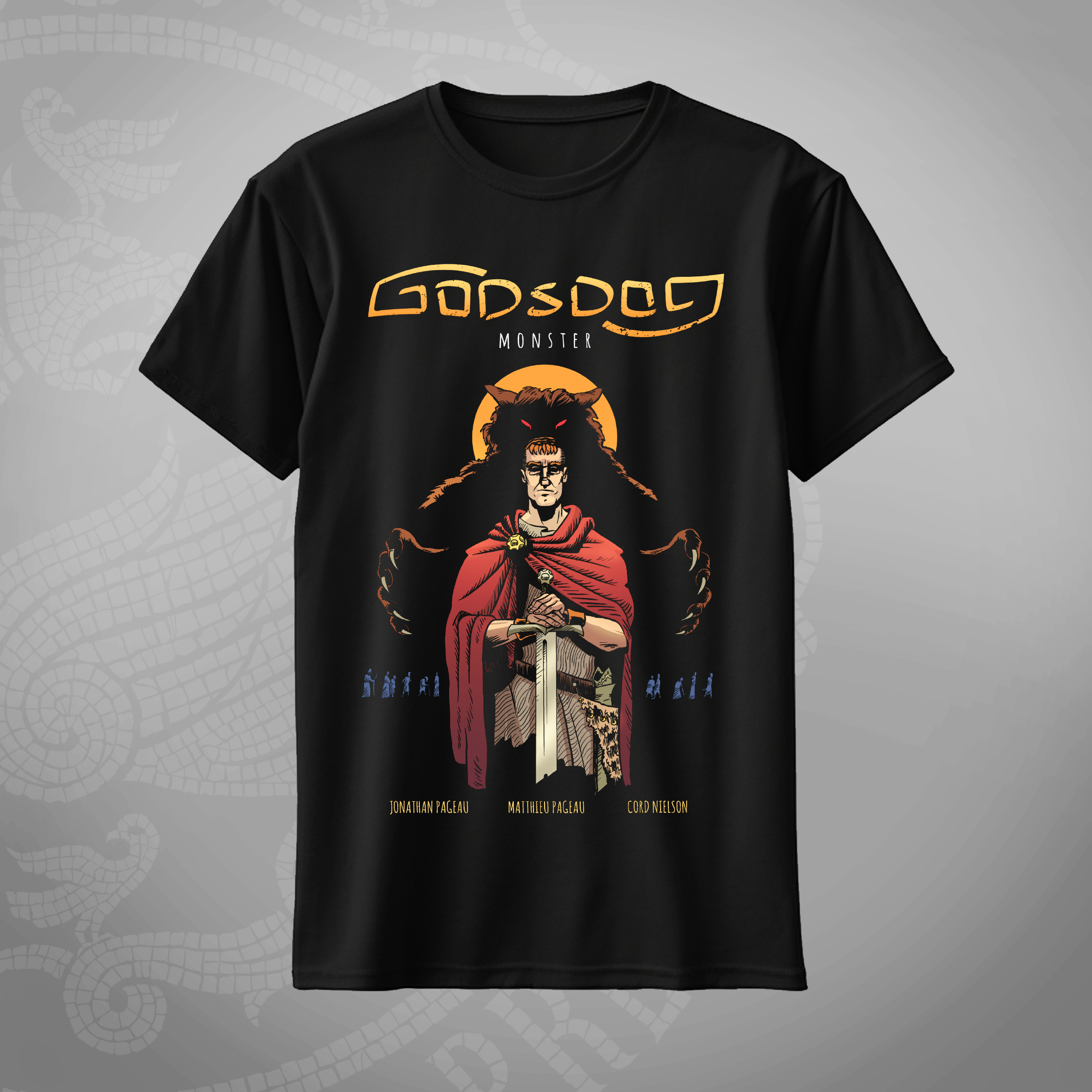 GodsDog Monster Tee – Symbolic World Press