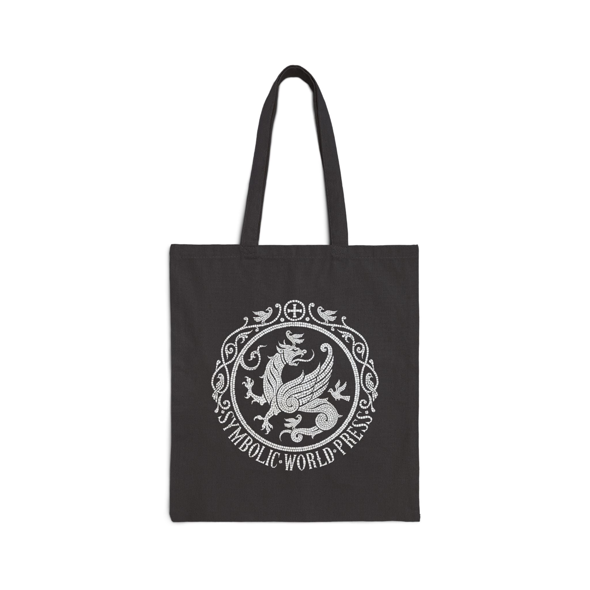 White Dragon Logo Tote Bag