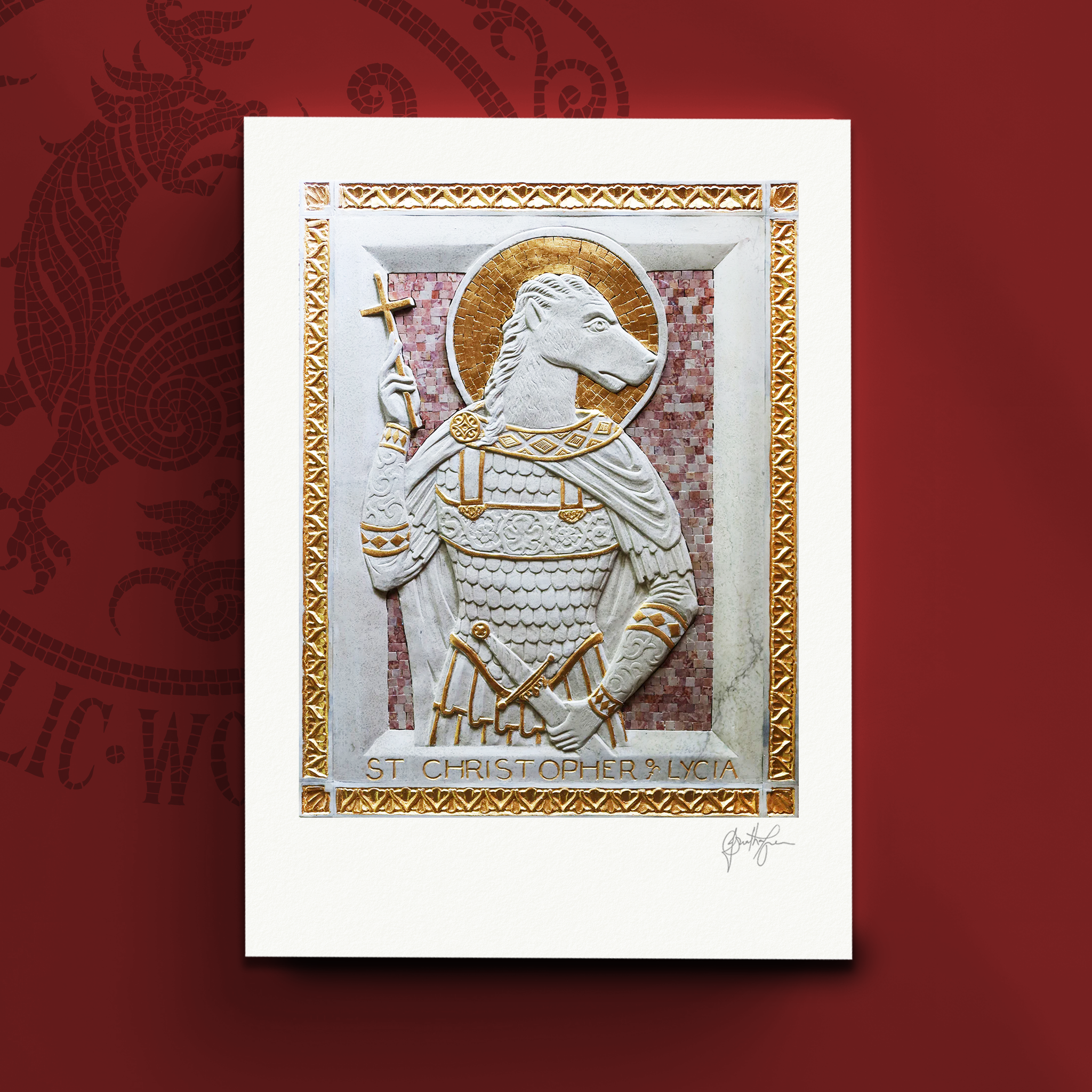 St. Christopher Print